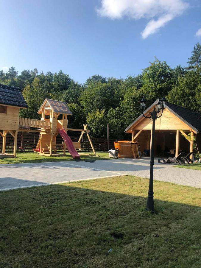 Dom Na Borowkowym Wzgorzu Apartman Palesnica Kültér fotó