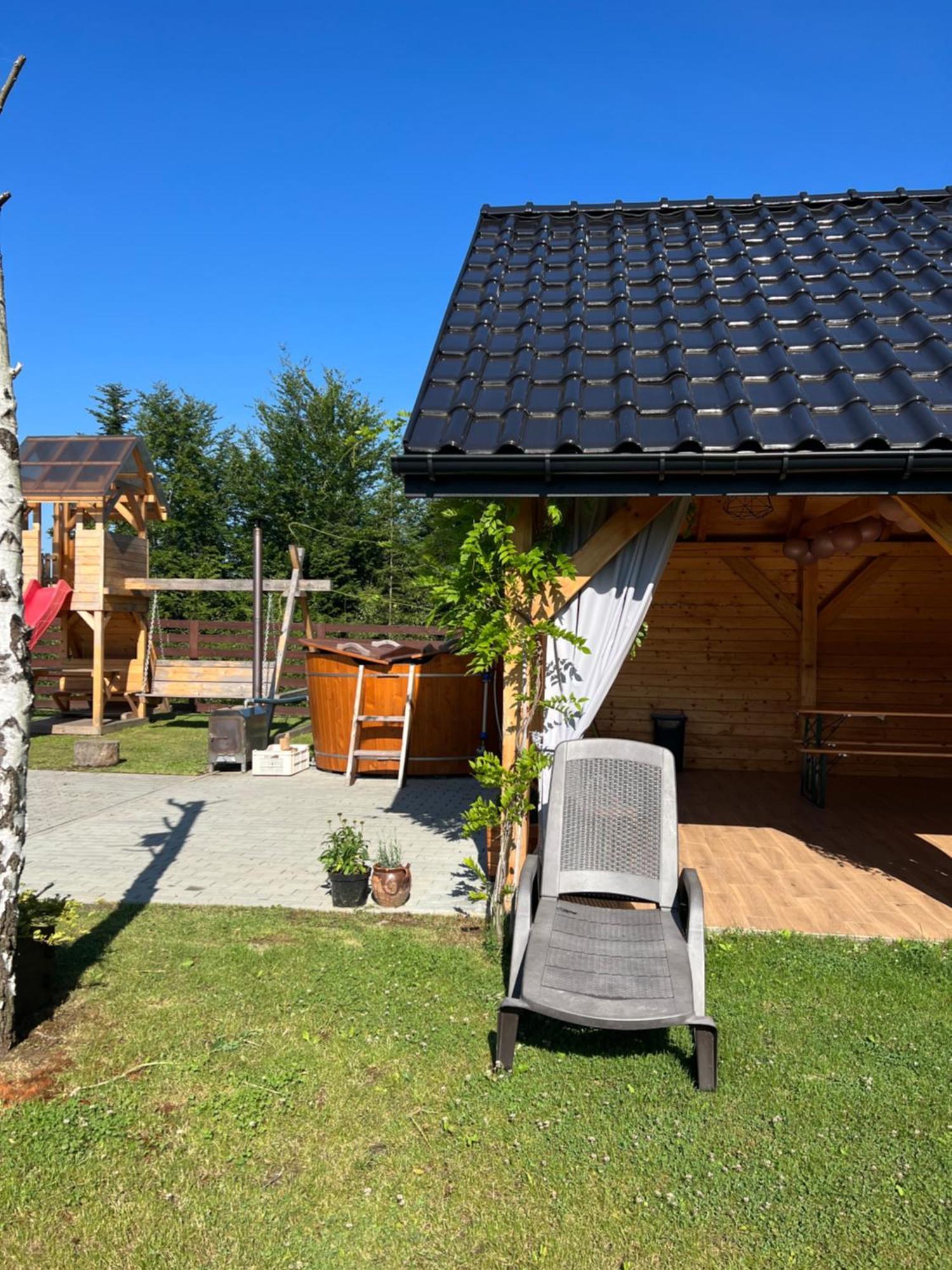Dom Na Borowkowym Wzgorzu Apartman Palesnica Kültér fotó